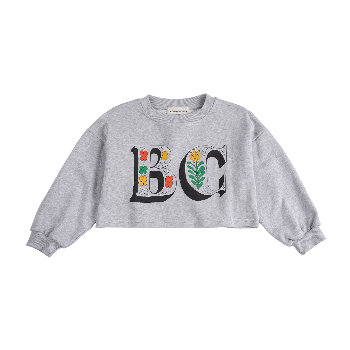 Spring Letters cropped sweatshirt