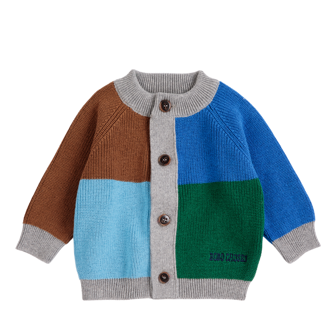Bobo Choses Color Block Cardigan - Multicolor