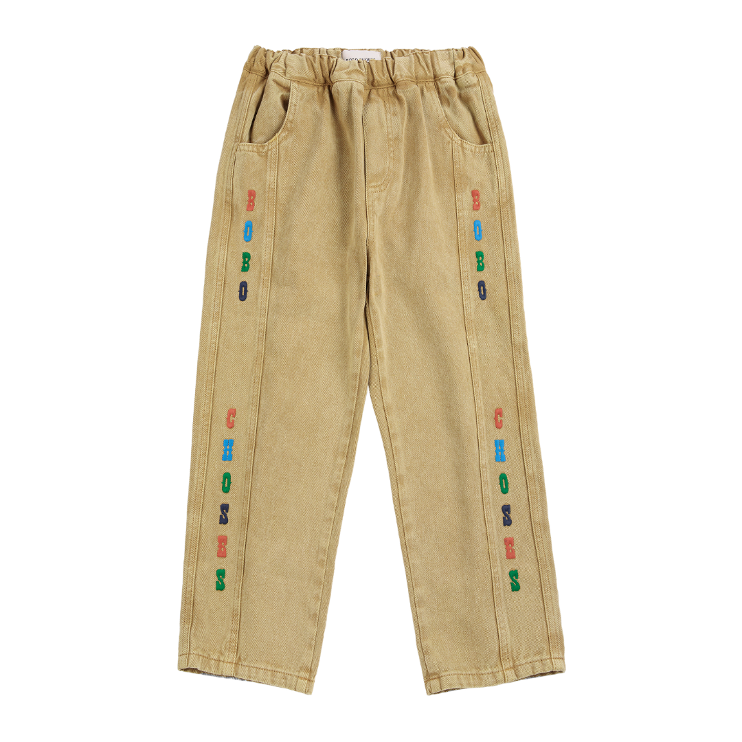 Bobo Choses Twill Pants - Khaki