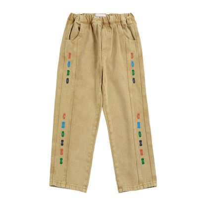 Bobo Choses Twill Pants - Khaki