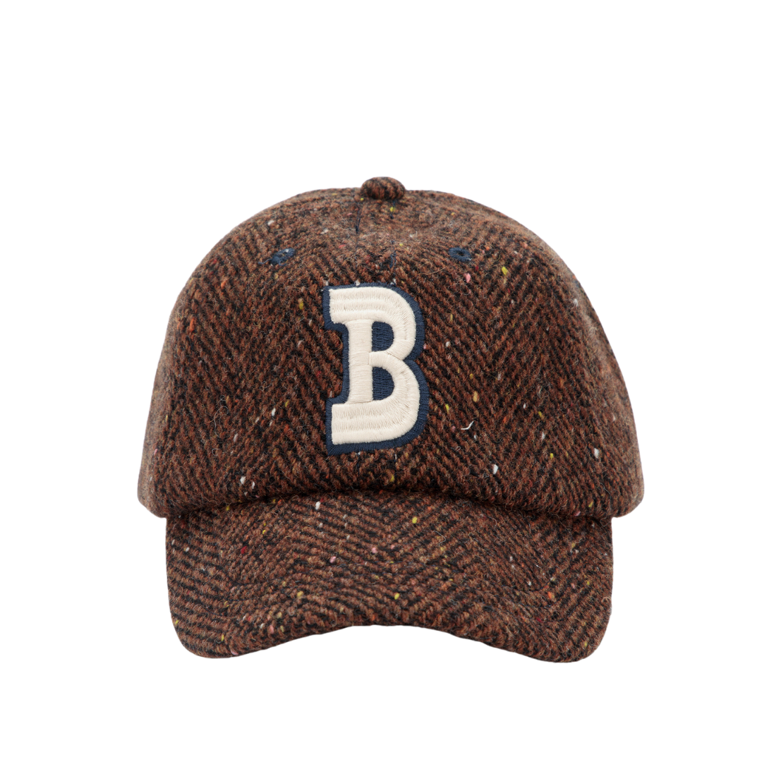 Bobo Choses Wool Blend Cap - Dark Brown