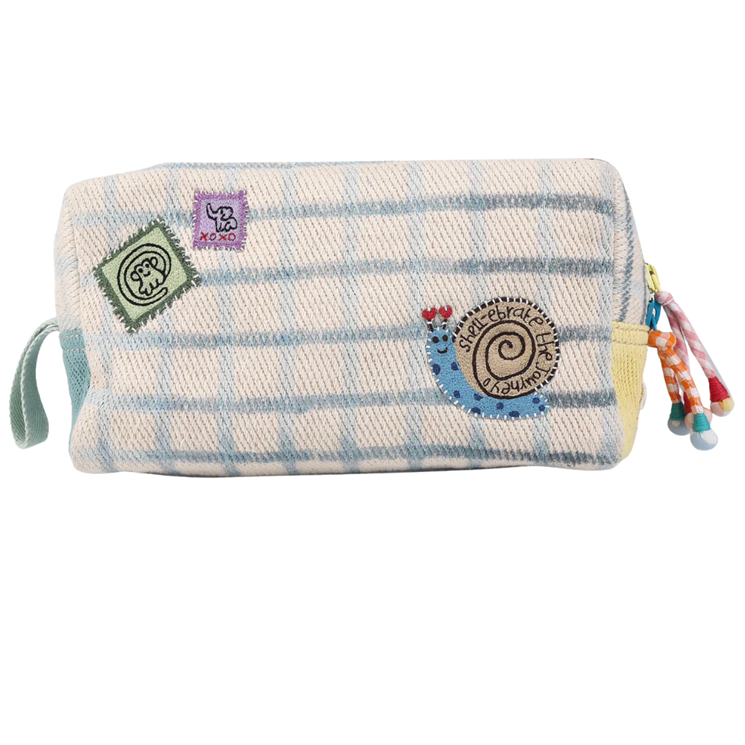 Sumatran Pouch - Blue Stamp Days