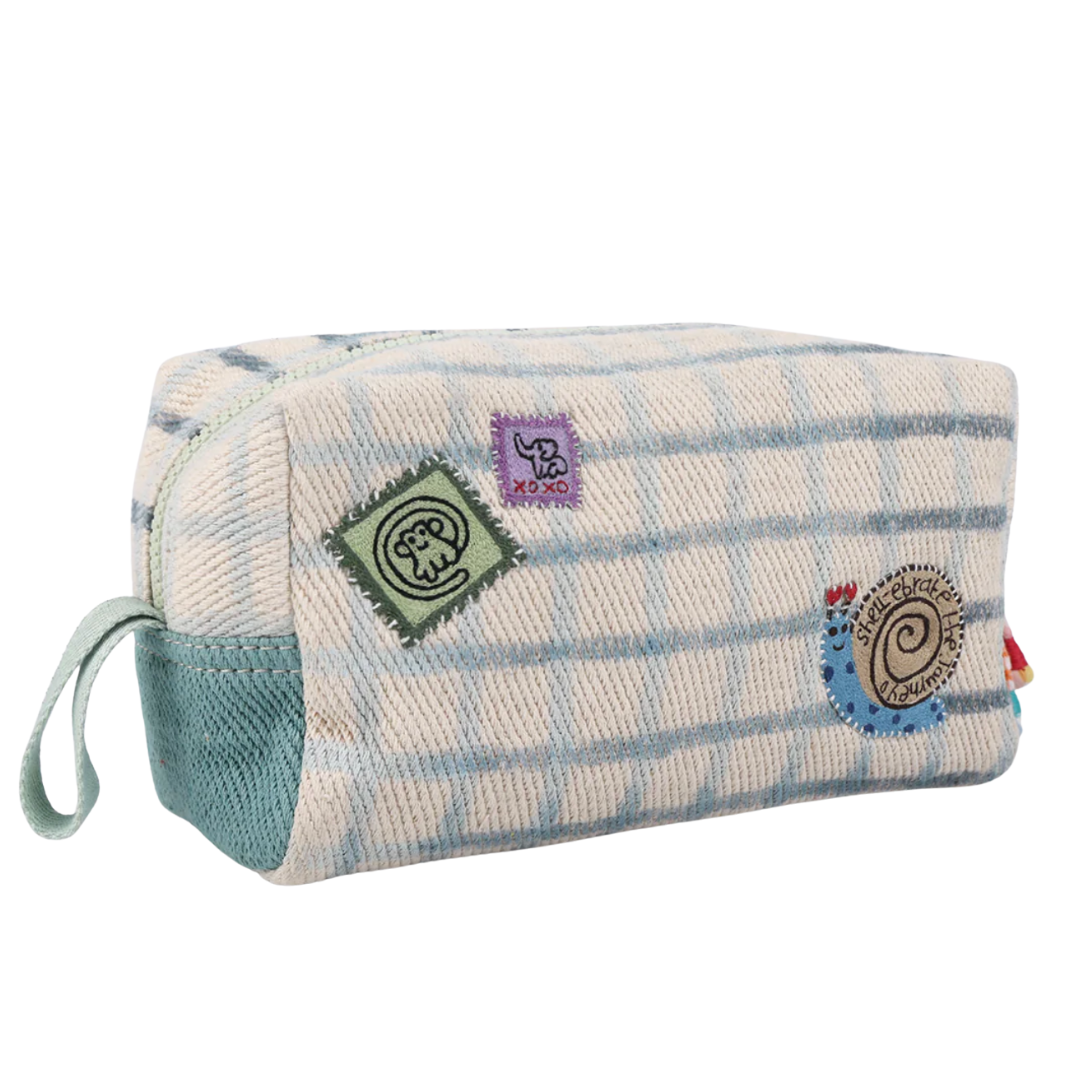 Sumatran Pouch - Blue Stamp Days