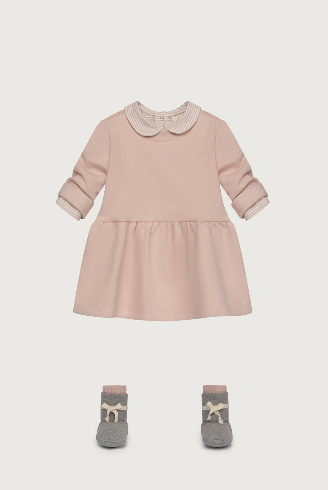 Baby Dress w/ Snaps GOTS