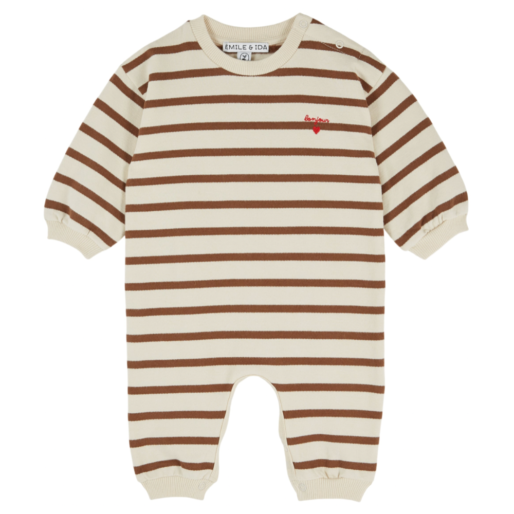 Duffle Sailor Striped Jumpsuit - Marin Ebene