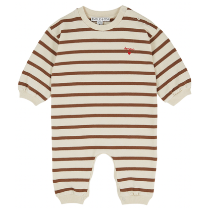 Duffle Sailor Striped Jumpsuit - Marin Ebene