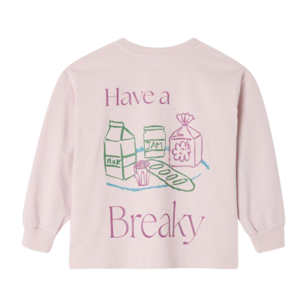 Fizvalley Breakfast Longsleeve - Licht roze