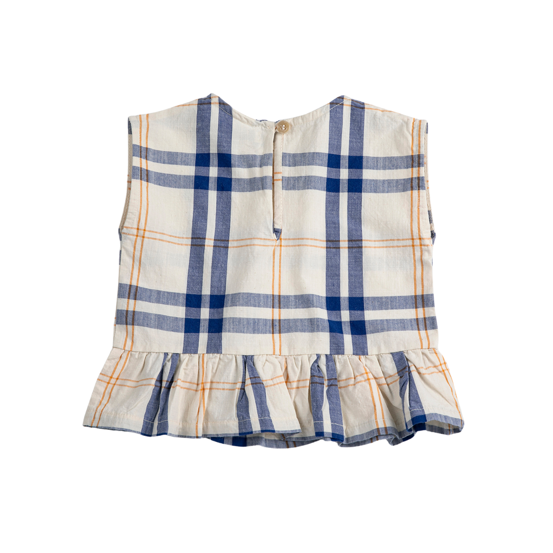 Fun Tartan woven blouse