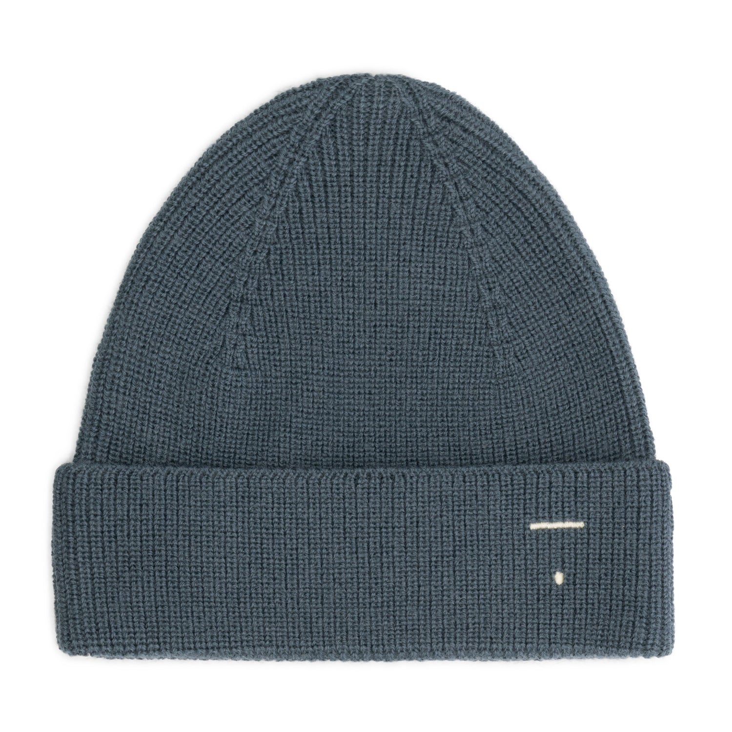 Baby Knitted Beanie RWS - Blue Grey