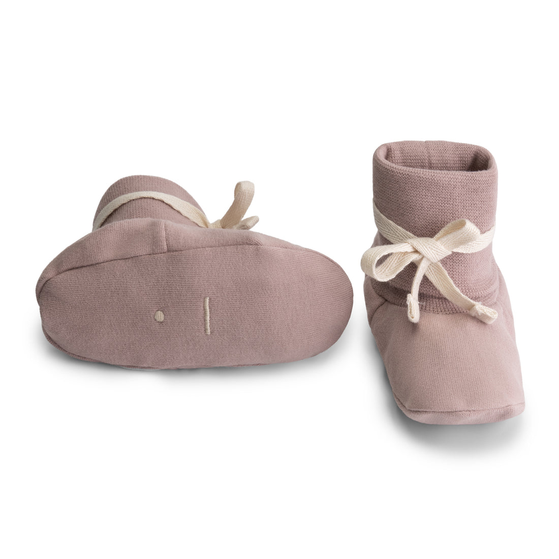 Baby Booties GOTS - Berry