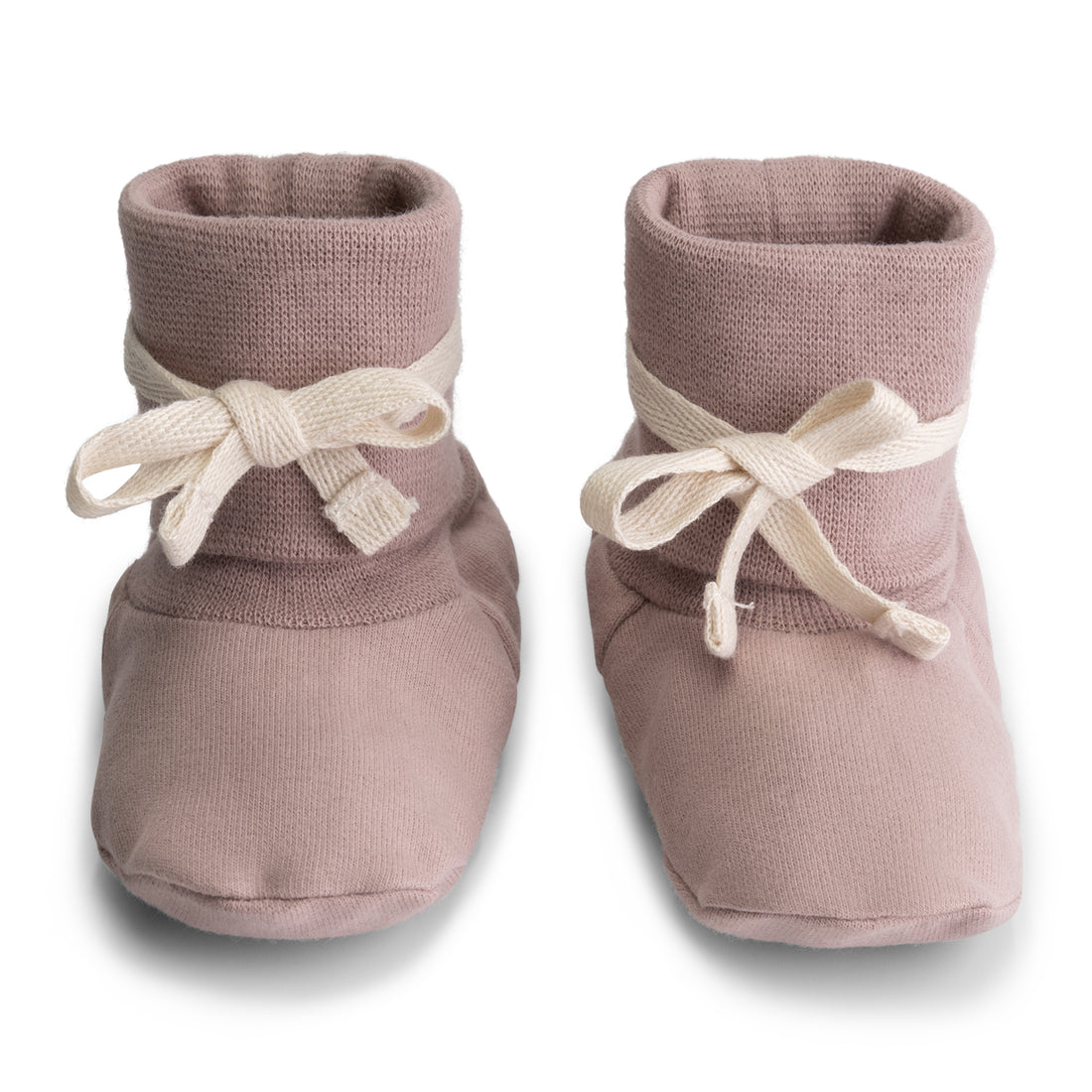 Baby Booties GOTS - Berry