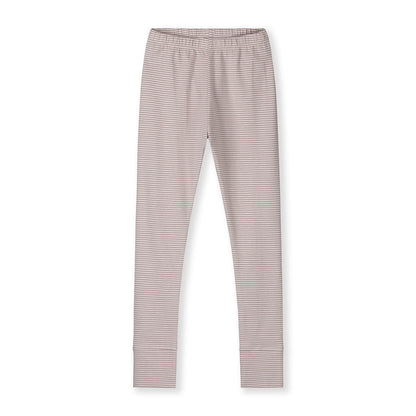 Leggings GOTS - Berry - Cream
