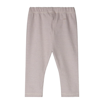 Baby Leggings GOTS - Berry - Cream
