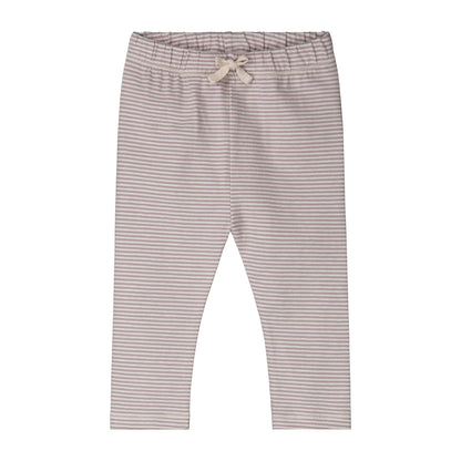 Baby Leggings GOTS - Berry - Cream