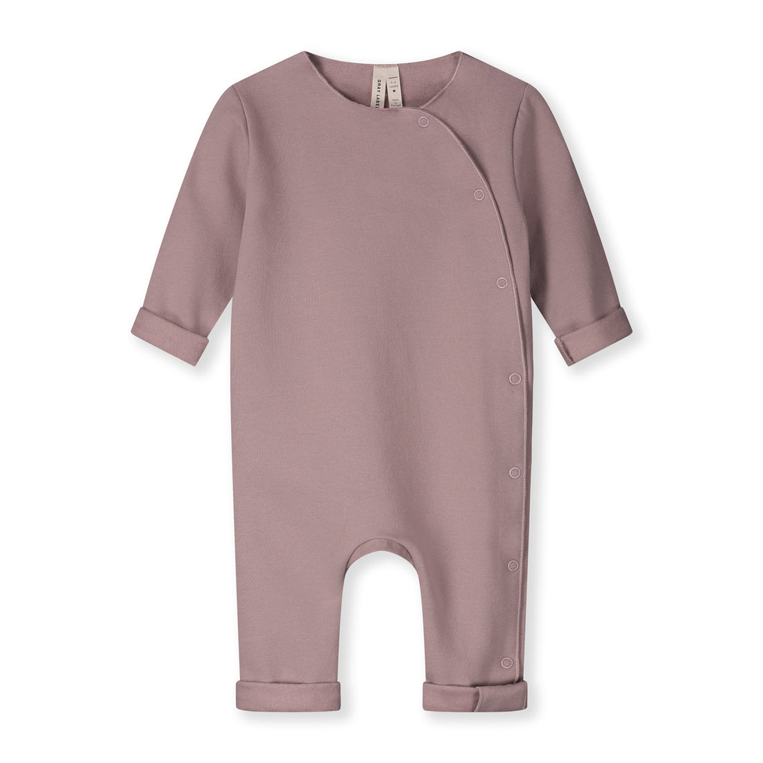 Baby Suit with Snaps GOTS - Berry