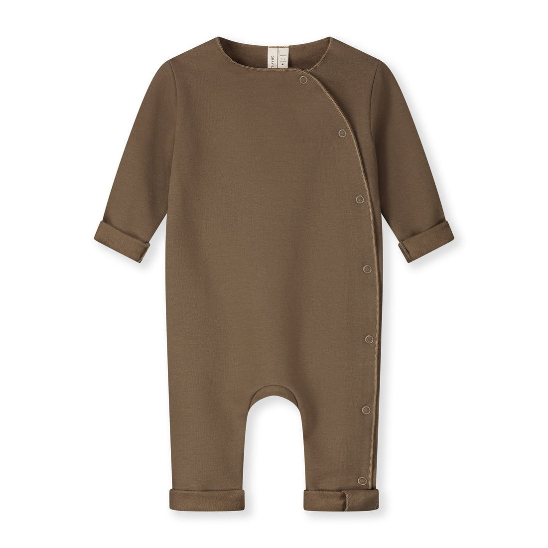 Baby Suit with Snaps GOTS - Woody