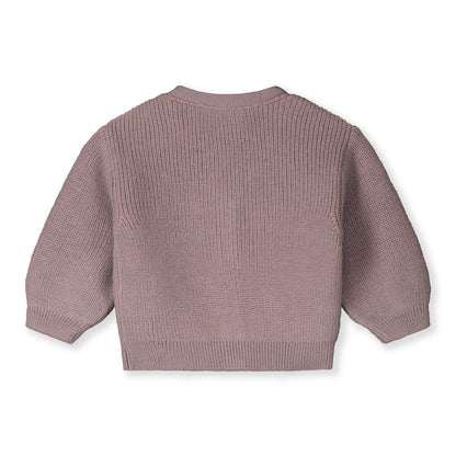 Baby Knitted Cardigan RWS - Berry