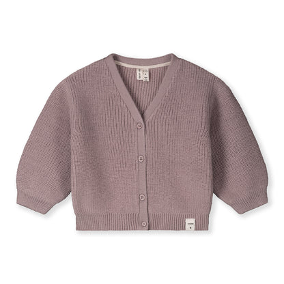 Baby Knitted Cardigan RWS - Berry