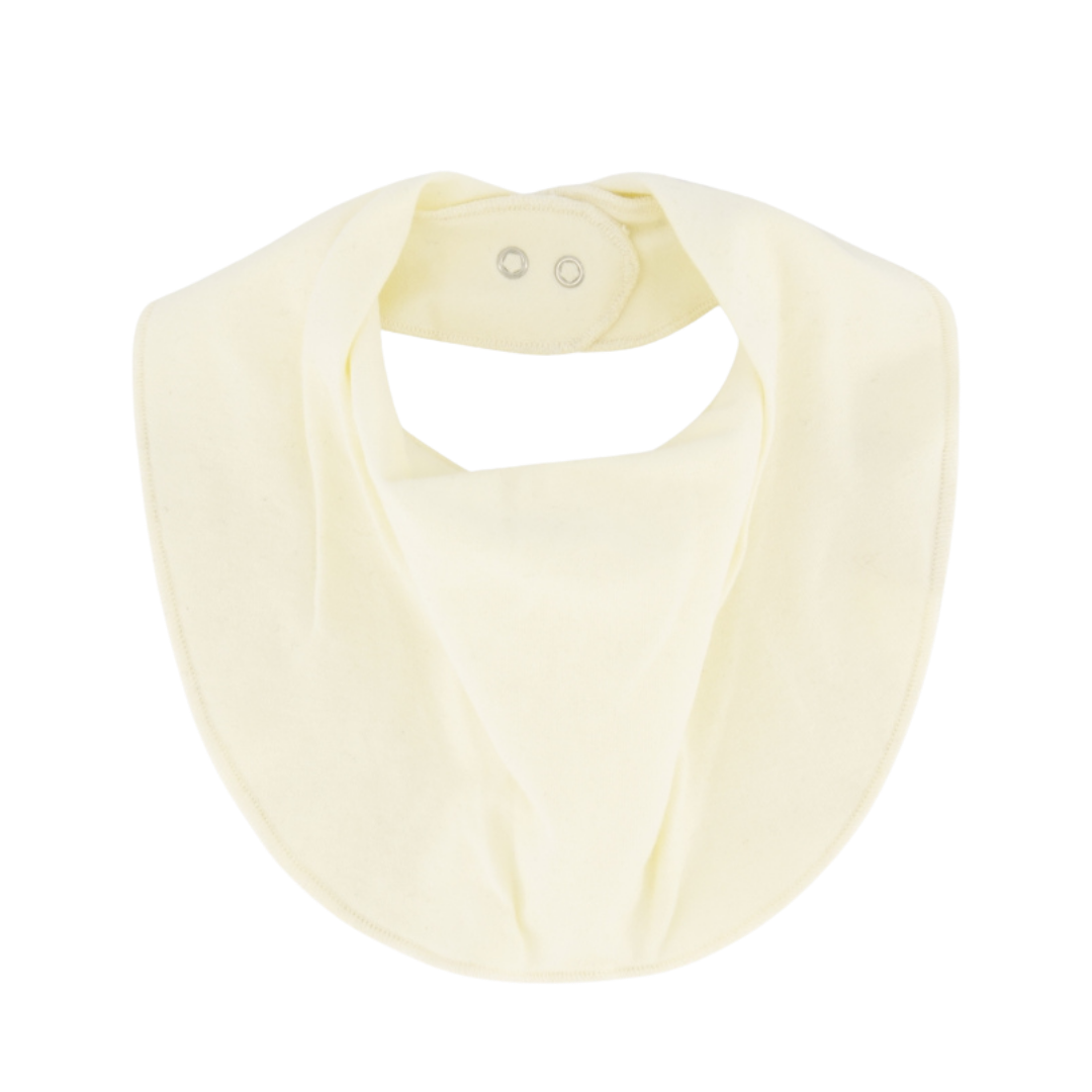 Baby Bib Gots - Cream