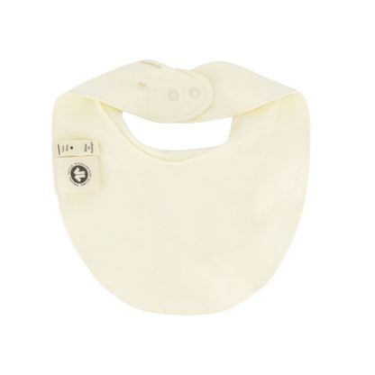 Baby Bib Gots - Cream