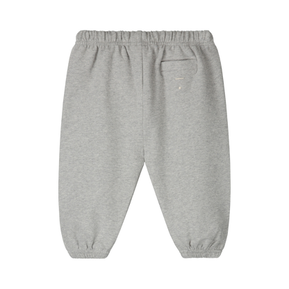 Baby Track Pants Gots - Gray Melange