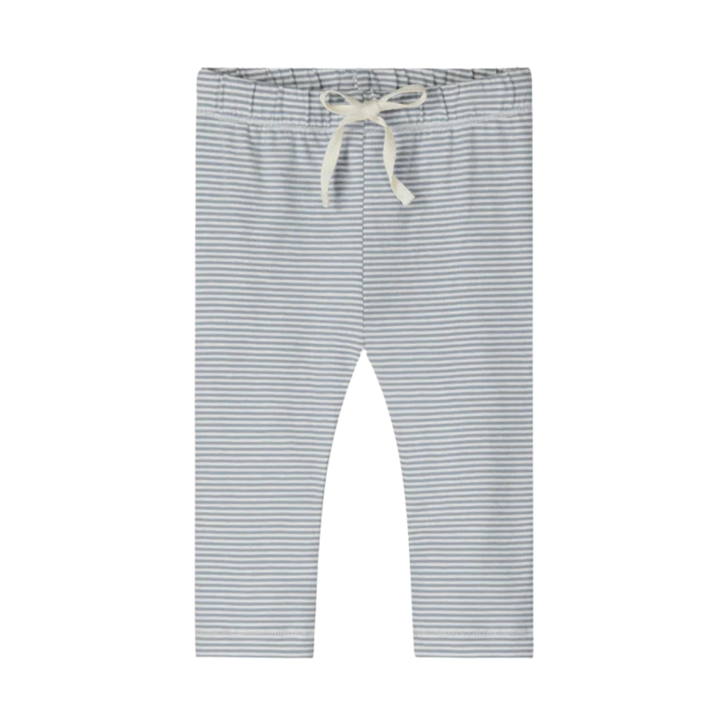 Baby Leggings GOTS - Stone Gray - Cream