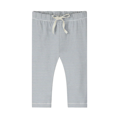 Baby Leggings GOTS - Stone Gray - Cream