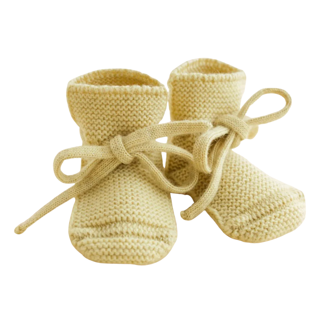 Booties - Light Yellow