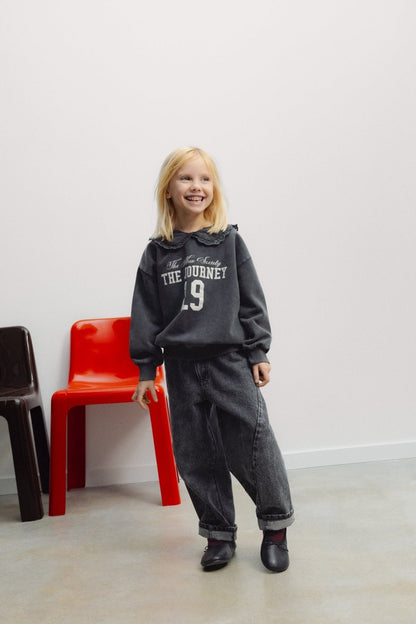 Tns Denim Twist Trouser - Moonless Night