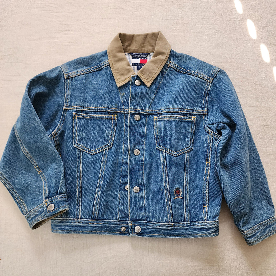 Vintage Tommy Hilfiger Denim Jacket Kids 6/7Y