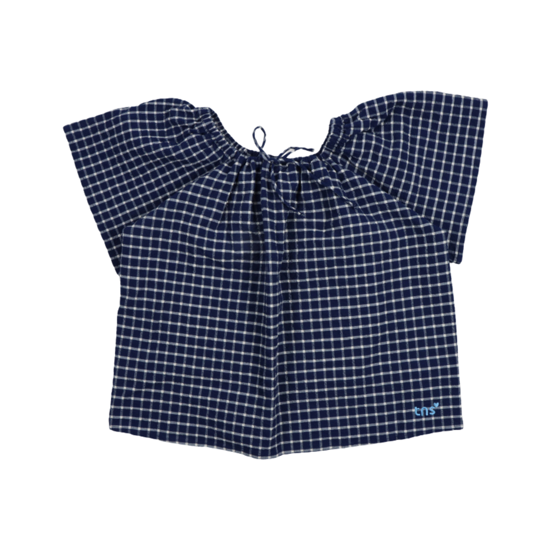 Jasmine Blouse Summer Midnight Checks