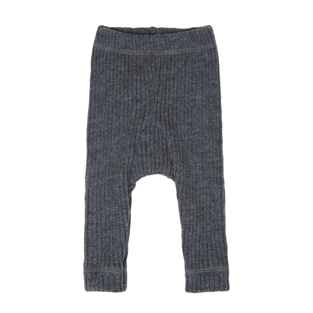 Baby Broekje 100% Wol - Donker Grijs