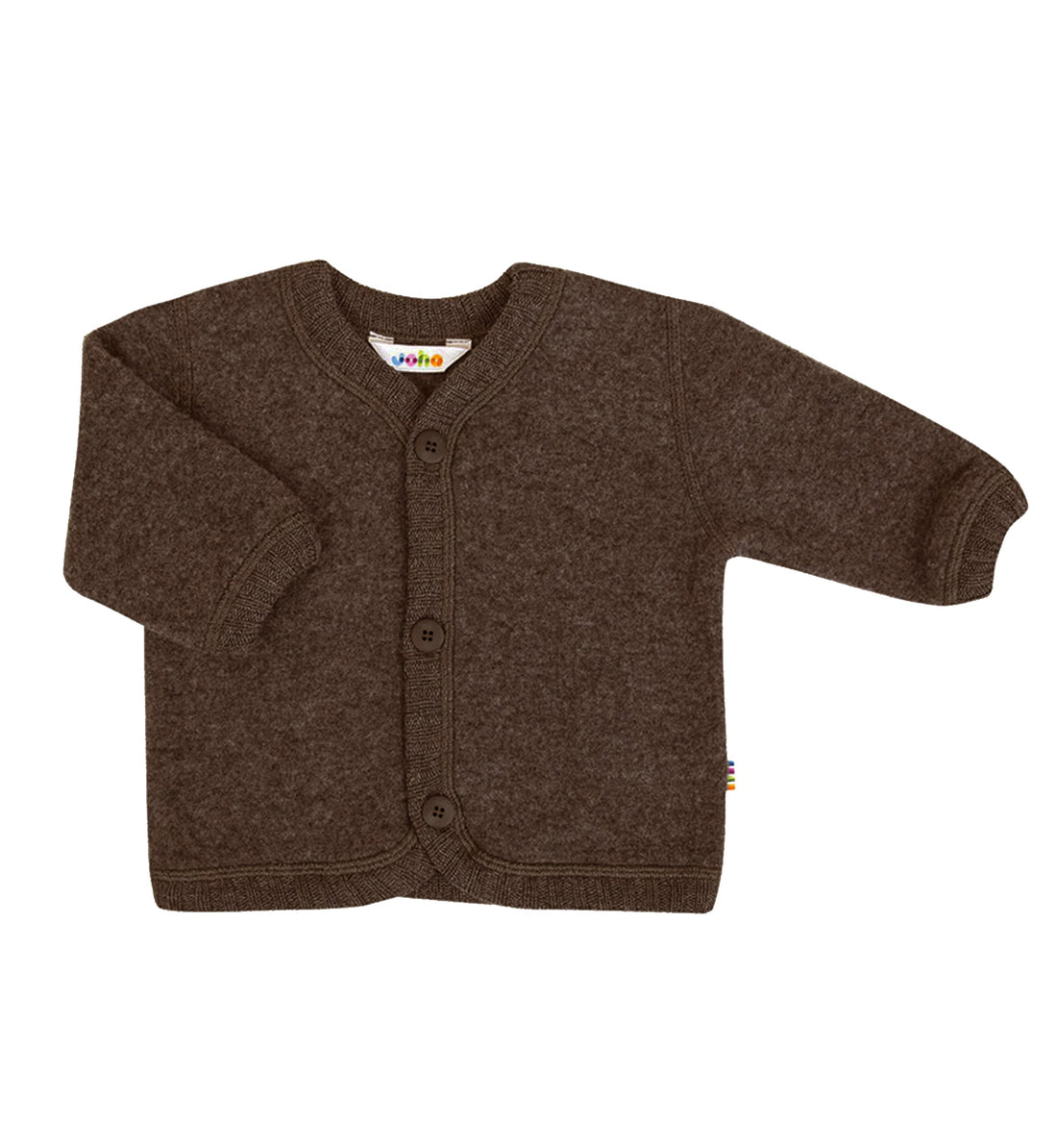 Vest Merino Wol Fleece - Bruin