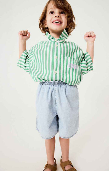 Blouse Gestreept Vextown - Appel Groen