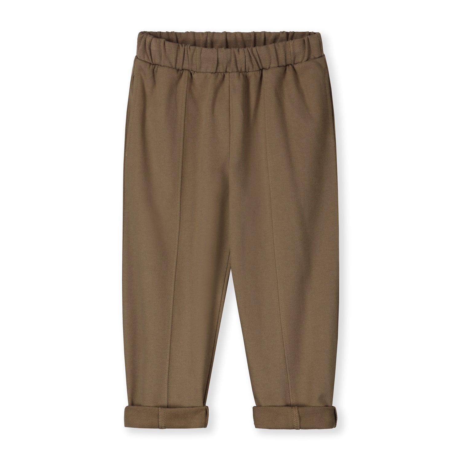 Barrel-Leg Jogger GOTS - Woody