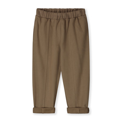 Barrel-Leg Jogger GOTS - Woody