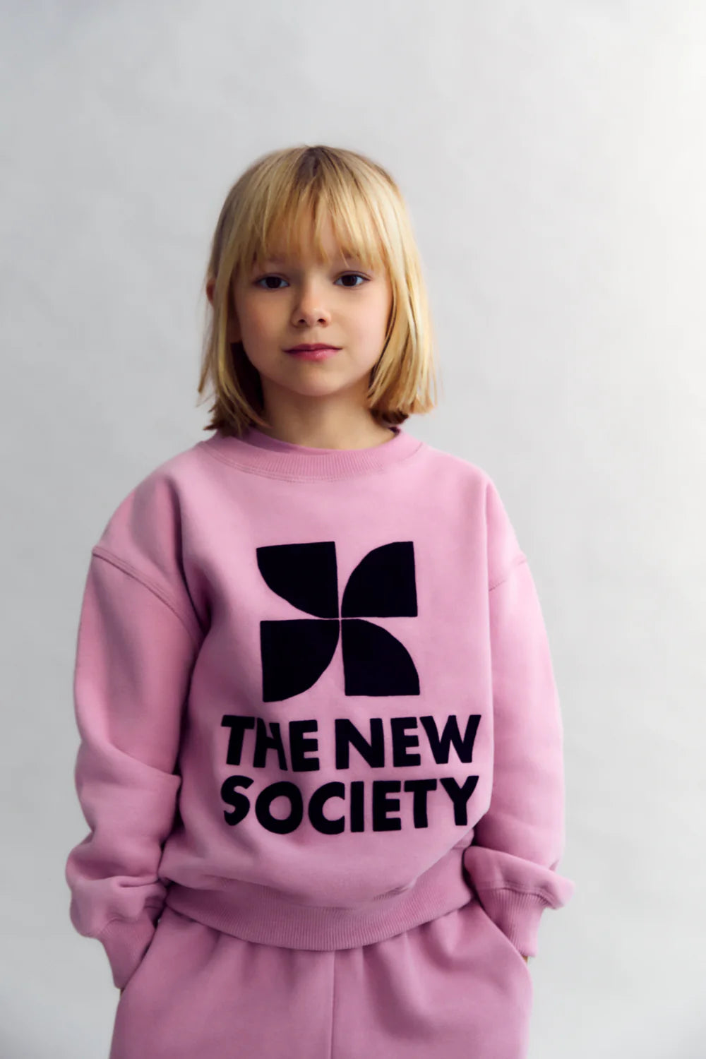 TNS Logo Trui - Blush Roze