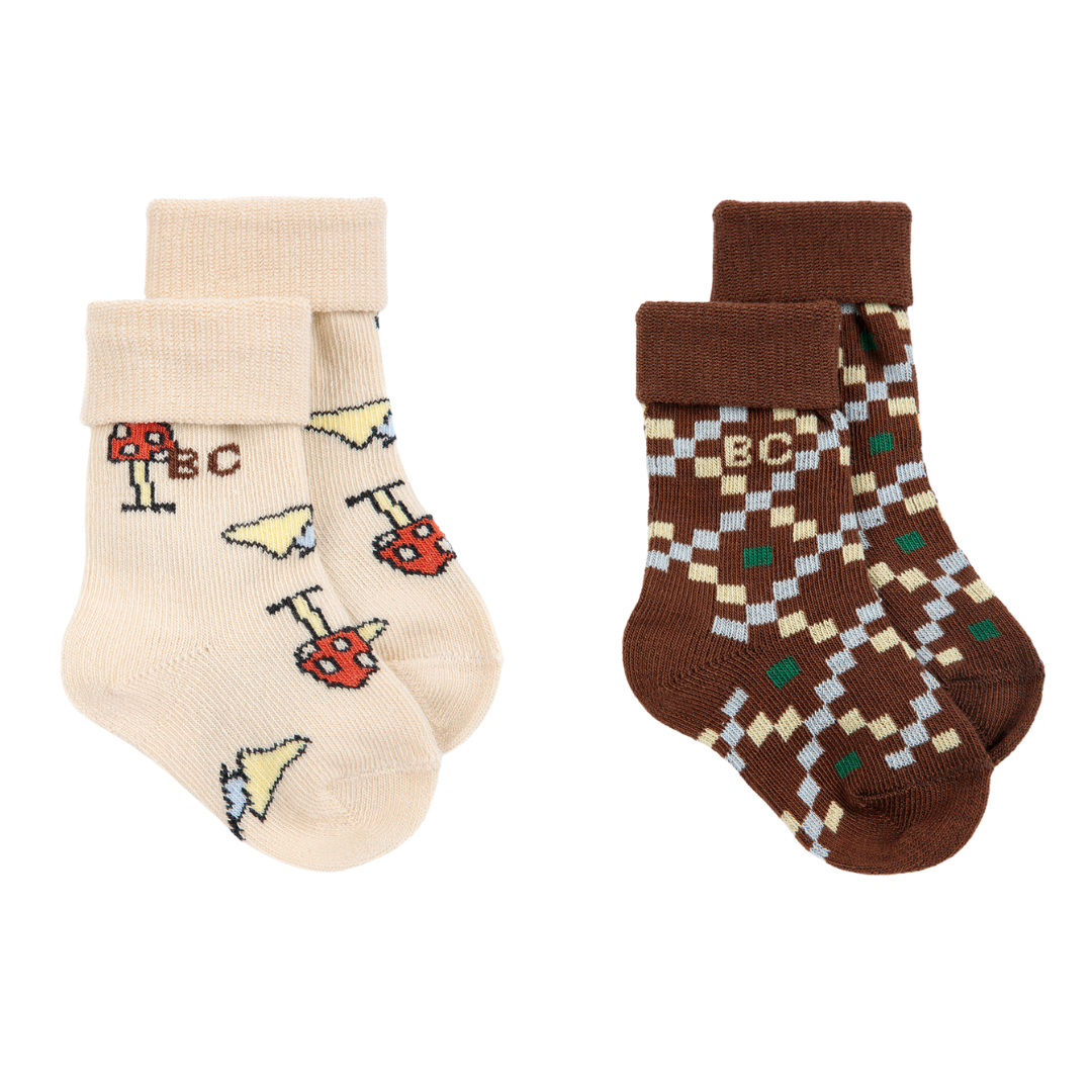 Mush Monster Duo Socks Pack - Multicolor