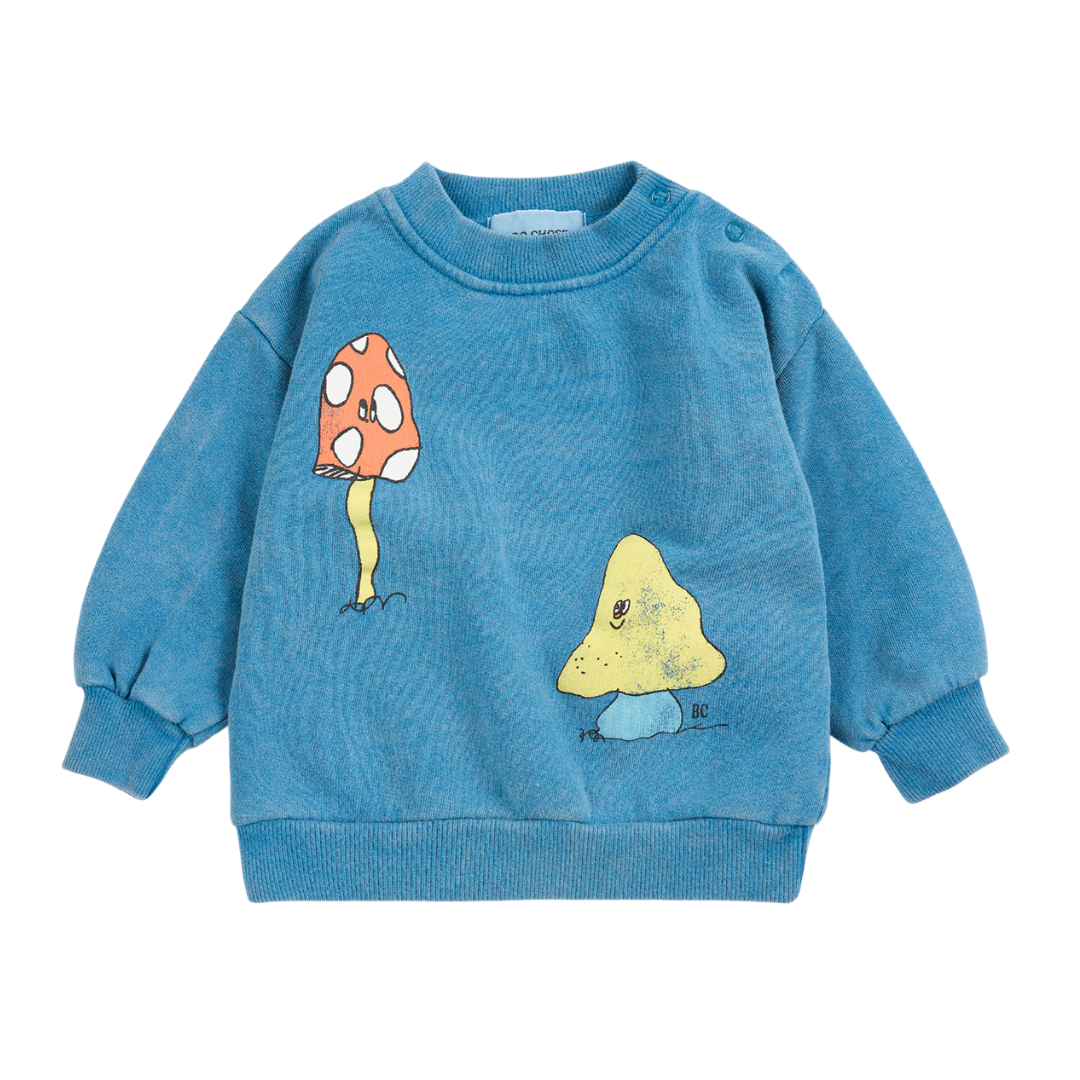 Mush Monster Duo Sweatshirt - Blue