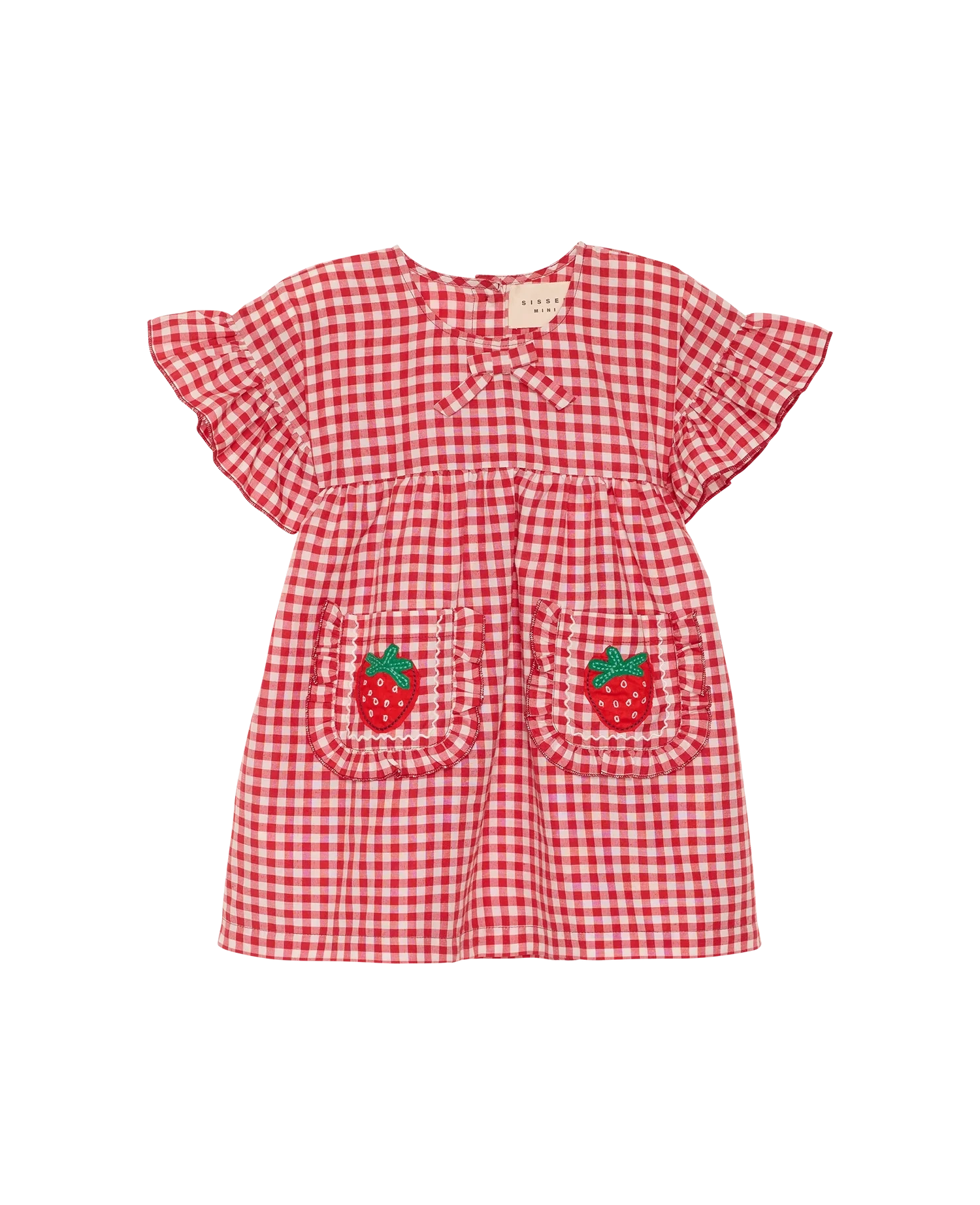 Ohio Mini Dress - Red Checks