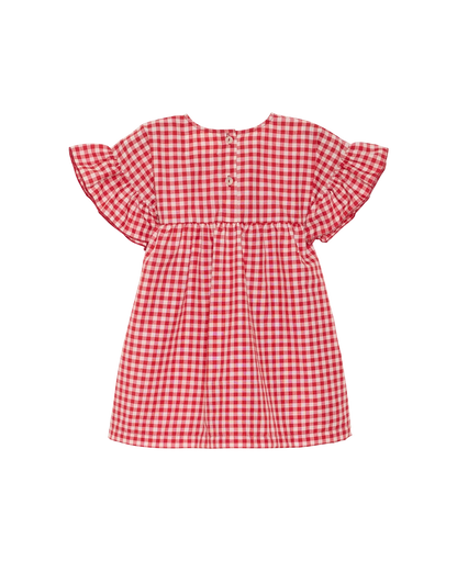 Ohio Mini Dress - Red Checks