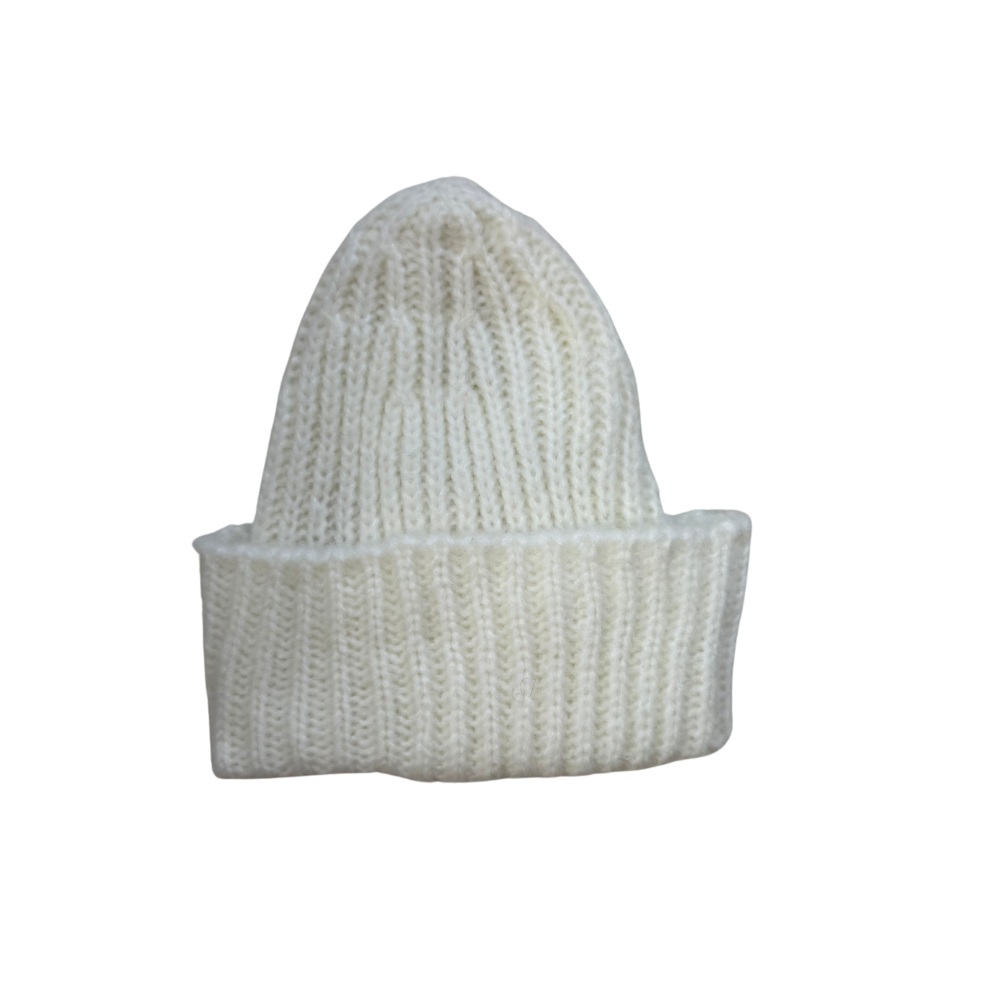 Wollen Baby Muts - Wit