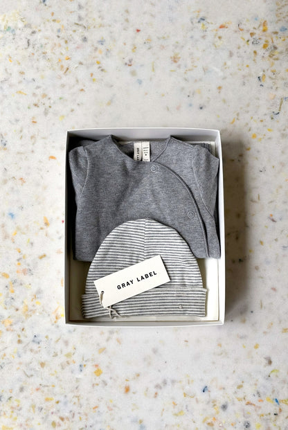 Baby Gift Set | 1 - Gray Melange