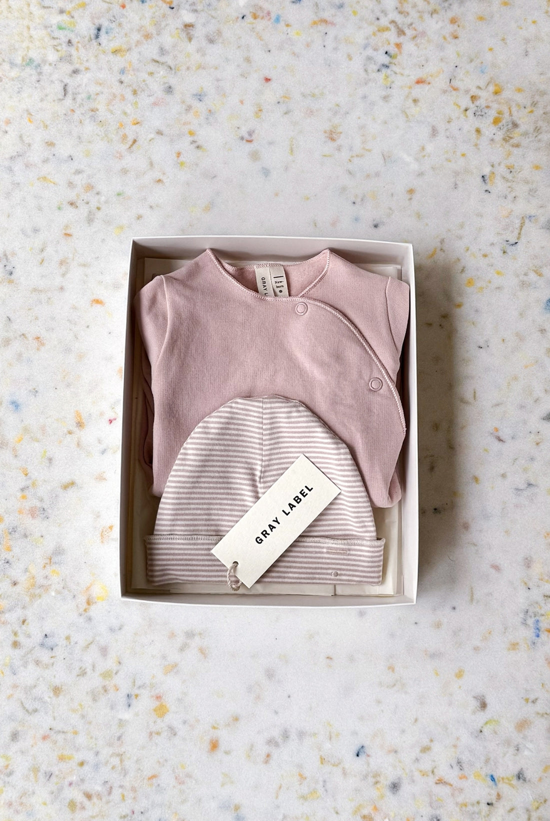 Baby Gift Set | 1 - Faded Pink