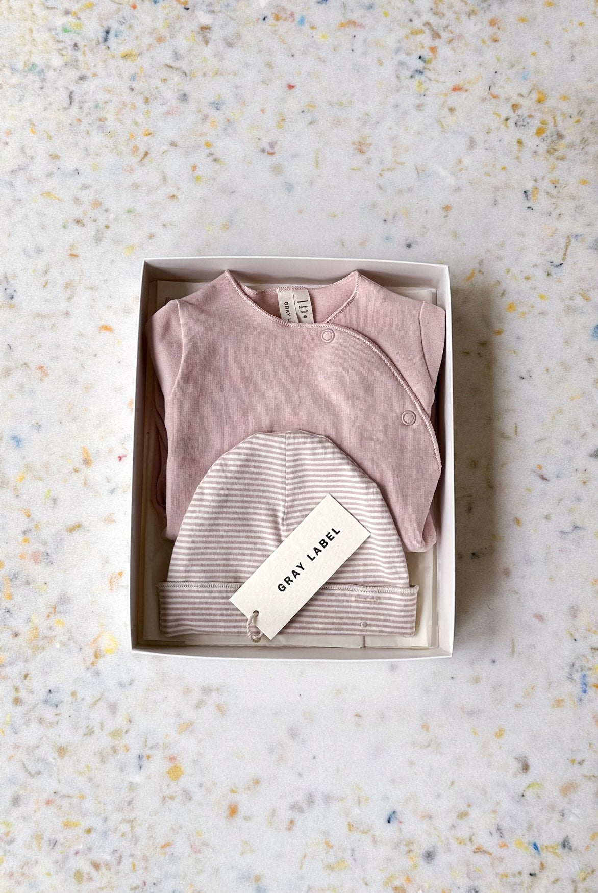 Baby Gift Set | 1 - Faded Pink