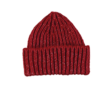 Wollen Baby Muts - Rood