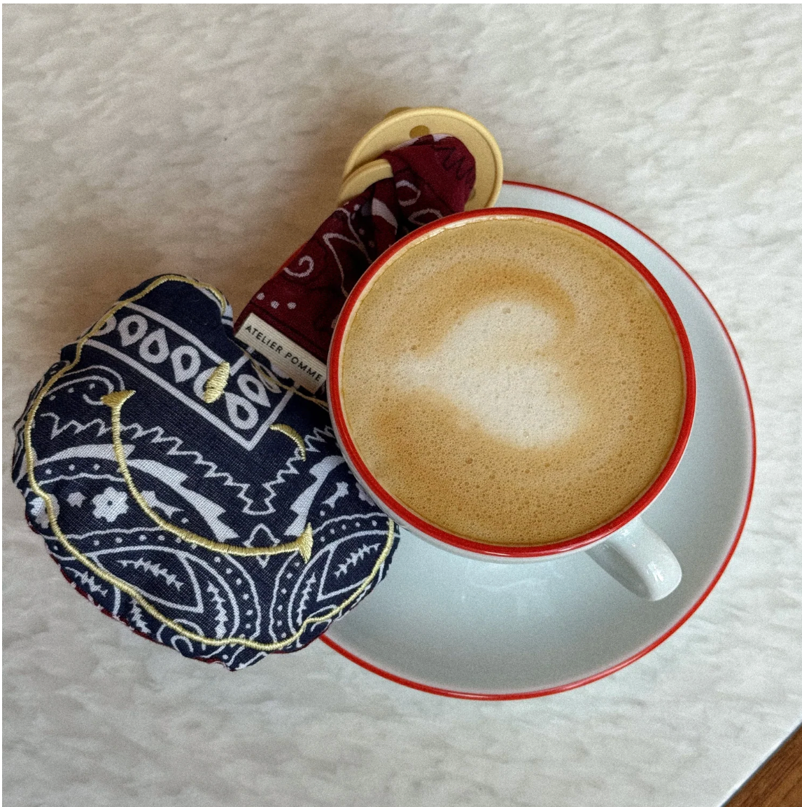 Speenkoord Pomme - Bandana Mister Blue