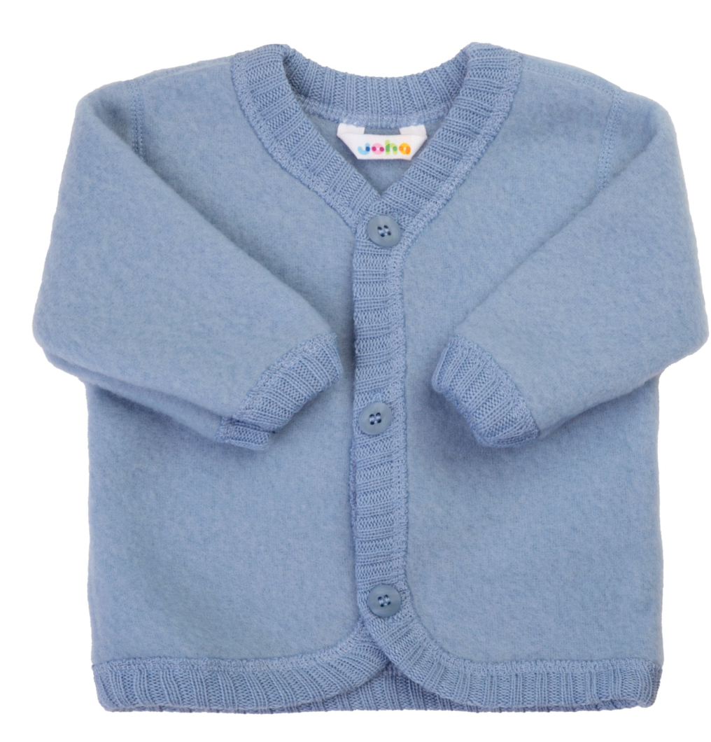 Vest Merino Wol Fleece - Licht Blauw