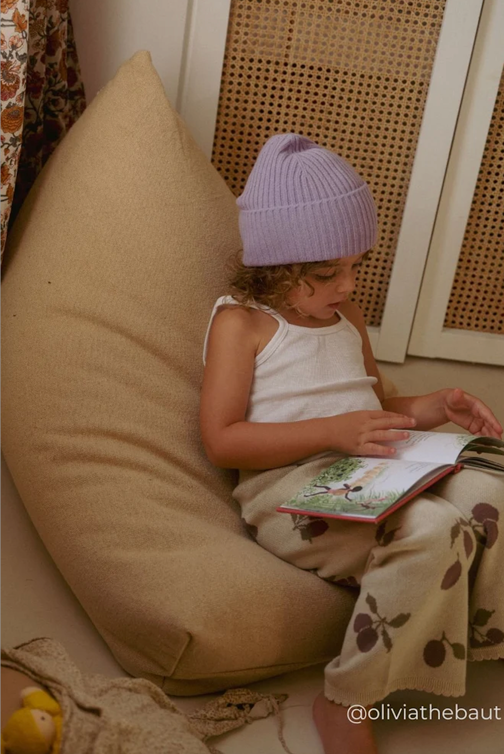 Kids Beanbag -  Cleo Light Honey