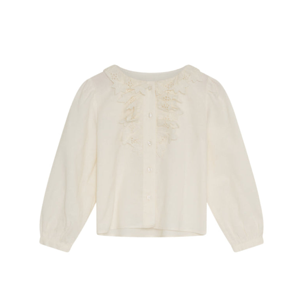 Soleil Blouse - Whisper White